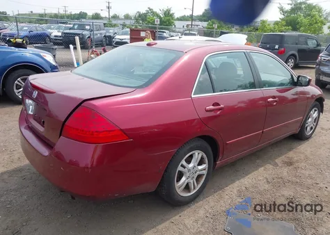 2006 Honda Accord 2.4 Ex из США, поврежденный, VIN 1HGCM56856A085069
